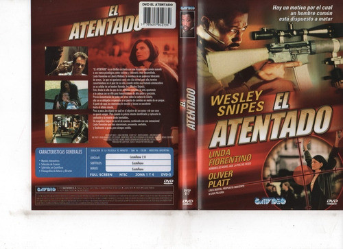 El Atentado (2002) - Dvd Original - Mcbmi 0