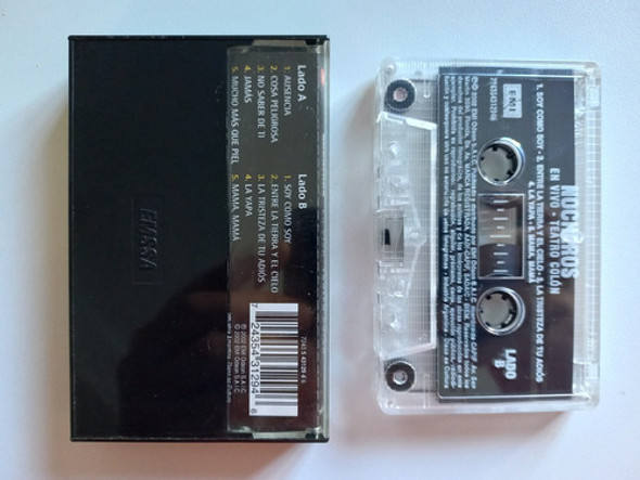 Cassette Original Nocheros En Vivo Teatro Colon - Olivos Zwt 1