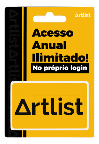 Artlist - Assinatura Anual Ilimitado 1