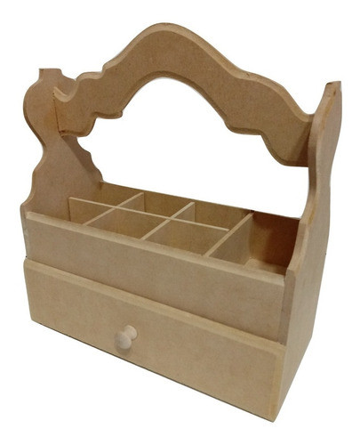 Porta Esmaltes De Fibrofacil Para Pintar Morema Trece 0