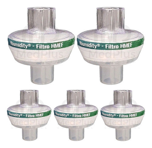 20 Filtro Bacteriano Hmef Respiratório Adulto Vent. Mecânica 0