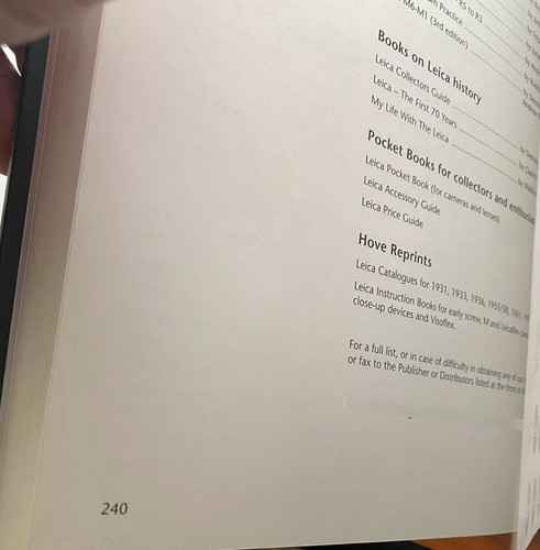 Libro Leica Lens Compendium - Erwin Puts 1