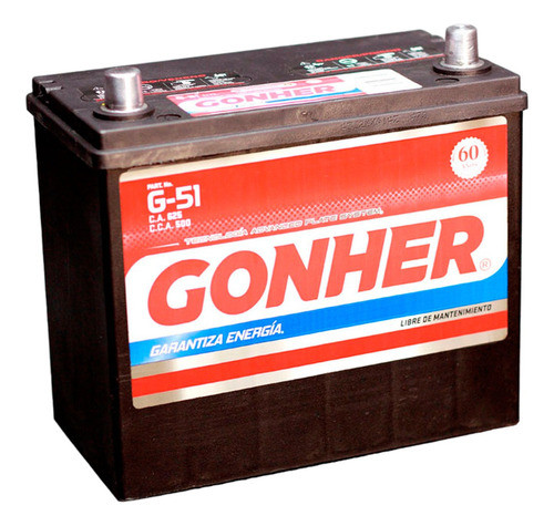 Batería 95 Amp Gonher México ( Japones Asiaticos ) G P 0