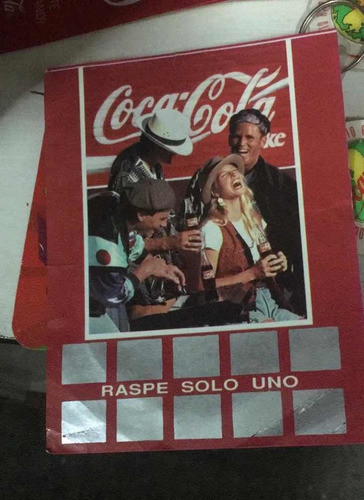Coca - Cola - Antigua Raspadita S/ Uso - 0