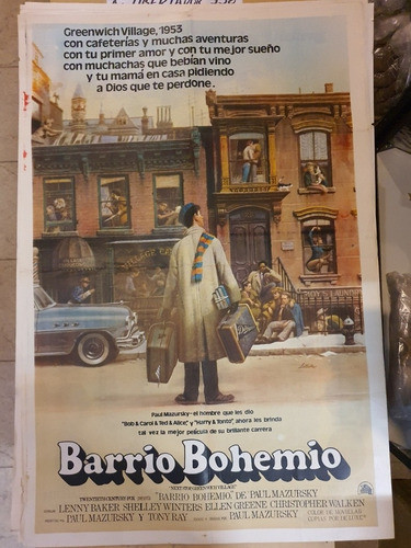 Afiche De Cine Original- Barrio Bohemio- 2092 0