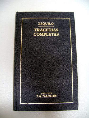 Tragedias Completas Esquilo Teatro Griego Tapa Dura Boedo 0