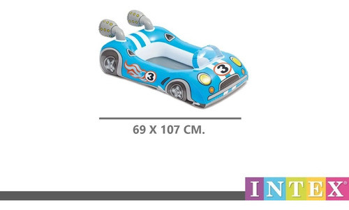 Flotador Inflable Niño Intex Auto 107x69cm 1