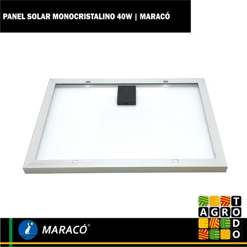 Panel Pantalla Solar 40w Watts Monocristalino 2.22 Amper 1