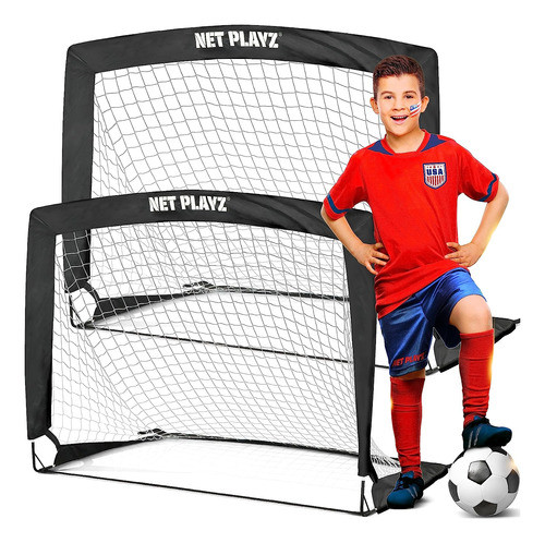 Net Playz 4ftx3ft Easy Fold-up Objetivo De Entrenamiento 0
