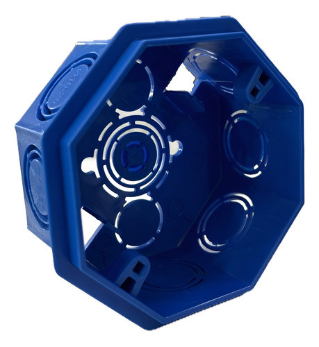 Caja De Luz Pvc Octogonal Chica Embutir Kalop X 20 Un 0