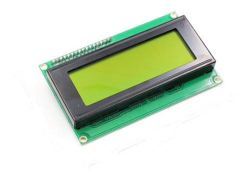 Display Lcd 2004 4 Filas 20 Caracteres Verde Hd44780 0