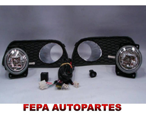 Kit Faros Auxiliares Antinieblas Fiat Palio Ii 04/10 1.8 Hlx 1