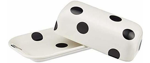 Kate Spade Cocina De Nueva York Deco Dot Stoneware Cubierto 1