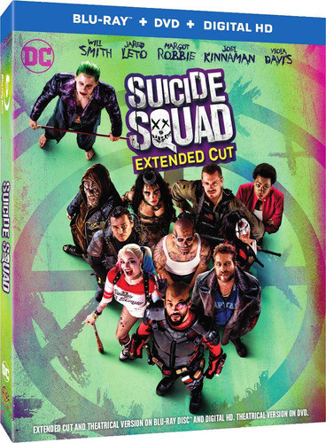 Escuadrón Suicida Combo Blu-ray + Dvd Original 0