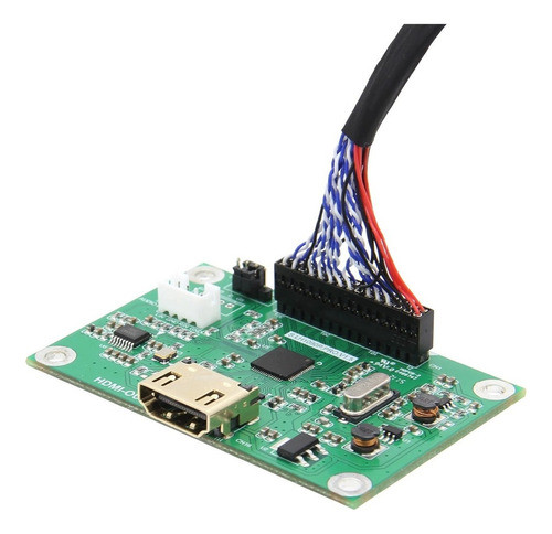 Placa Adaptador Convertidor Lvds A Hdmi 1080p Raspberry 0