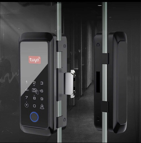 Cerradura Eléctrica Con Huella Dactilar Aplicación Celular 1