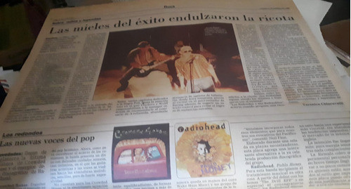 Suplemento La Nacion 1994 Patricio Rey Redonditos De Ricota 1