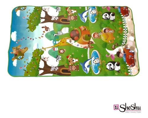 Alfombra Antigolpes Bebe Reversible 120x180 Cr1 Sheshu Toys 1
