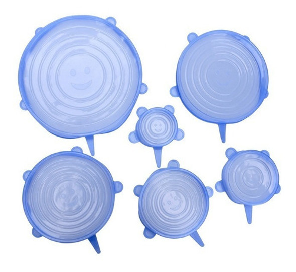 Tapas Silicona Reutilizables Multiuso X 6 0 Tapas Silicona Reutilizables Multiuso X 6 0