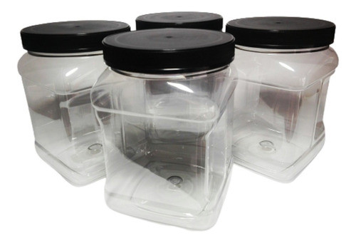 Frasco, Pote 2000ml Pet Con Tapa (pack De 3 Unidades) 0