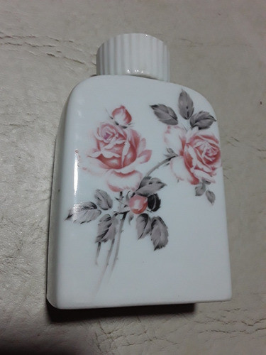 Antiguo Frasco Porcelana Dresden 0