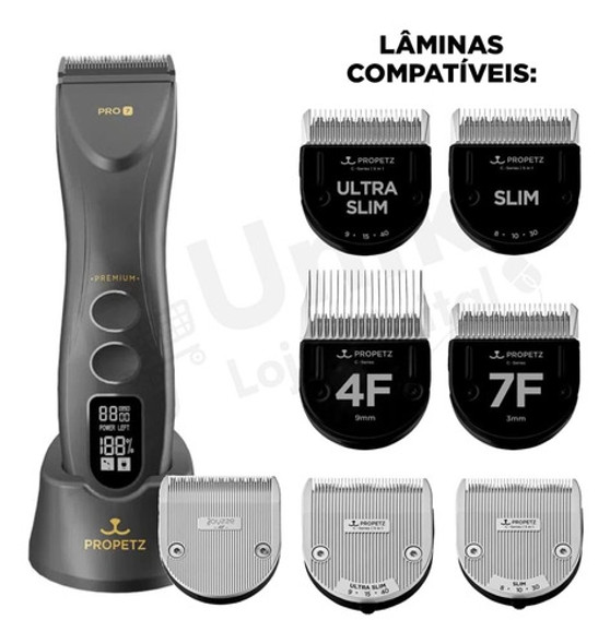 Lâmina Tosa Slim Aço Inox Pro7 8 A 30 Propetz Original 1 Lâmina Tosa Slim Aço Inox Pro7 8 A 30 Propetz Original 1