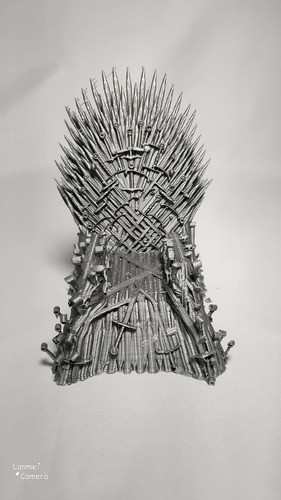 Trono De Hierro, De 14cm De Altura Color Plata 1
