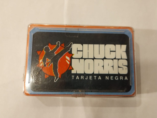 Cartas Naipes Cromy Chuck Norris Z1013 Acrilico Milouhobbies 0