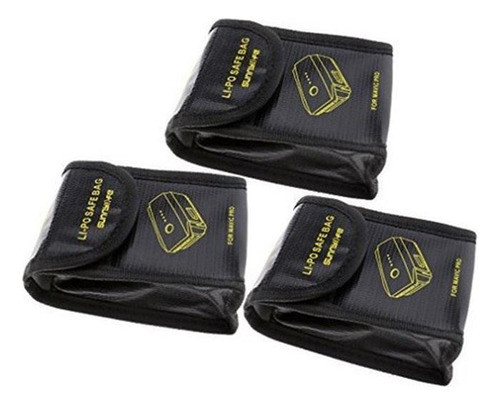 3x Battery Safe Bag Lipo Safety Guard Lipo Resistente Al Fue 0