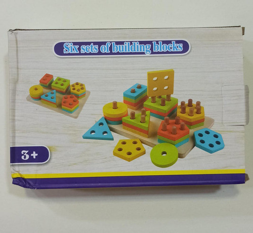 Juego Figuras Geométricas Encajables 1