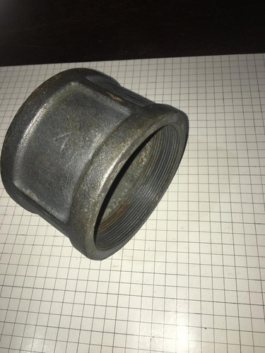 Cupla De Hierro Fundido Galvanizada 4 Pulgadas(no Envio) 0