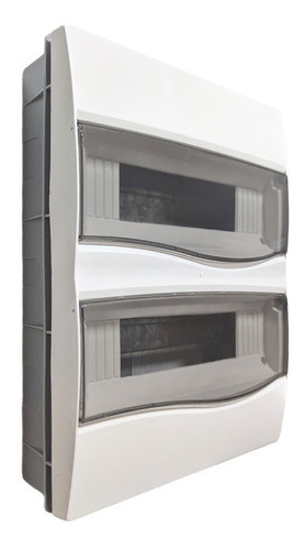 Tablero 24 Módulos Para 2 Llaves Térmicas - Embutir 0