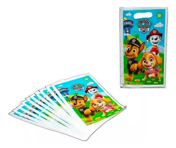 Cotillón Infantil Bolsa Sorpresitas Paw Patrol Nilon X10 0