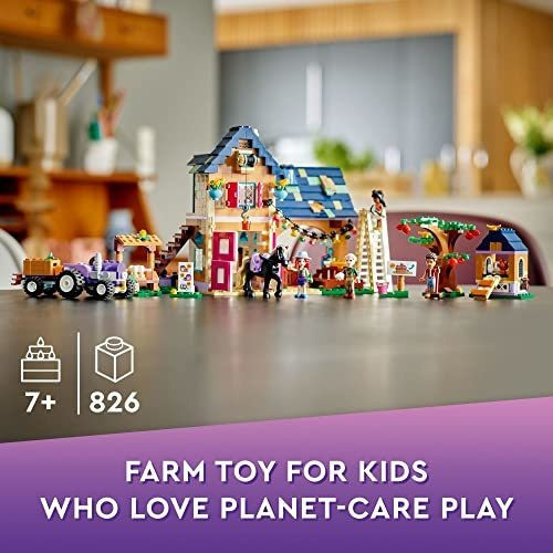 Lego Friends Granja Juego Construcción Bloques  826 Piezas 1