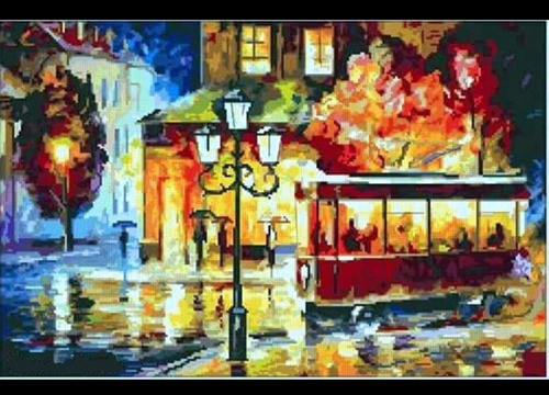 Tapices Tango Para Bordar Aguja Lanas 0