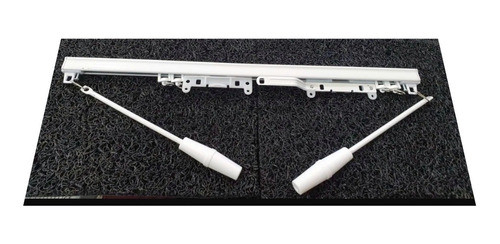 Riel Europeo Completo Con Correderas Y Bastones 3,80 Mts. 1