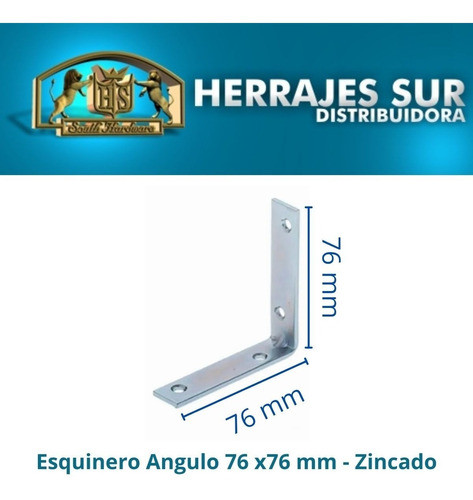 Esquineros Ángulos Reforzado 76x76 Por 6 Unidades 1