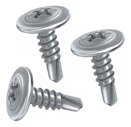 Tornillo Autoperforante T1 Punta Mecha 8x 1/2 X100 Unidades 1