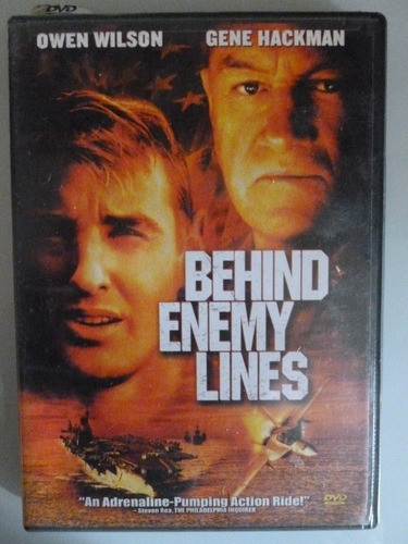 Dvd  Behind Enemy Lines  - Owen Wilson Y Gene Harckman 0
