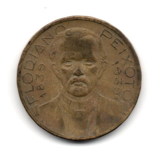 Brasil Moneda 2000 Reis Año 1939 Km#551 Floriano Peixoto 1