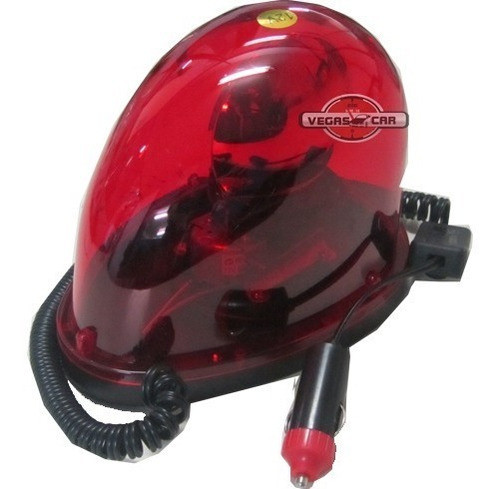 Giroflex, Luz De Emergência, Sinalização,vermelho C/ Imã 0