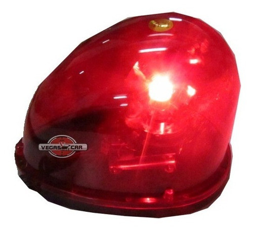 Giroflex, Luz De Emergência, Sinalização,vermelho C/ Imã 1
