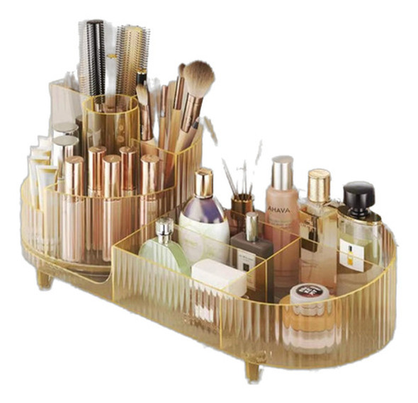 Organizador De Maquillaje Grande, Para 20 Brochas Y 10 Lápic 0