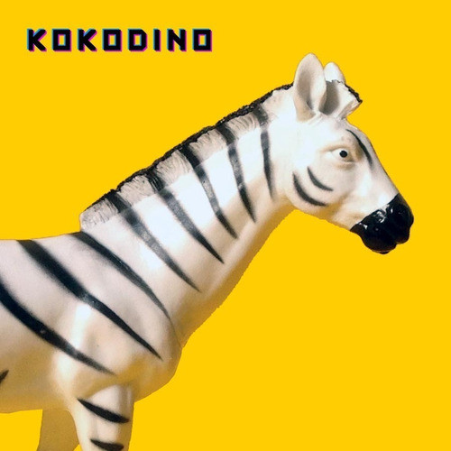 Cebra Zoo Sabana Africa Llanura 22x17 Juguete Goma Kokodino 1