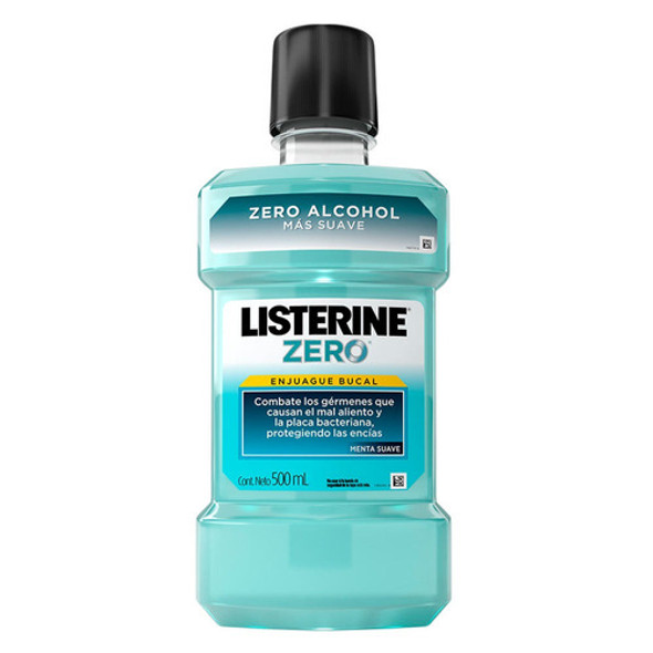Listerine Zero Menta Suave 500ml 0