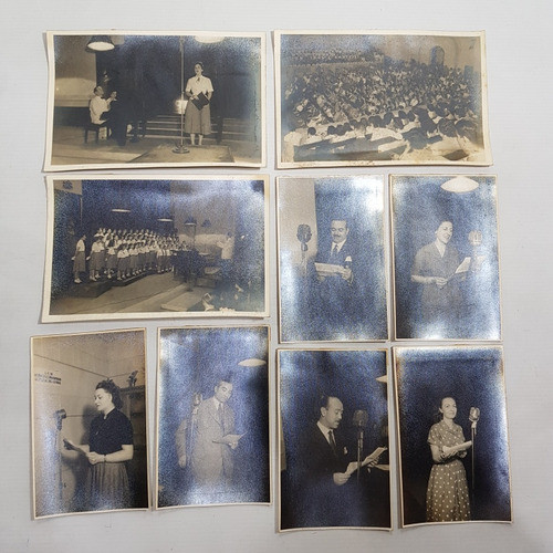 Antiguas Foto Postales Esc Música 1954 Sta Fe Lote Mag 62326 0