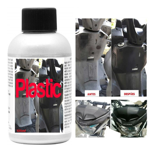 Kit Restaurador Plasticos Moto Gastados X Acción Sol O Rayas 0