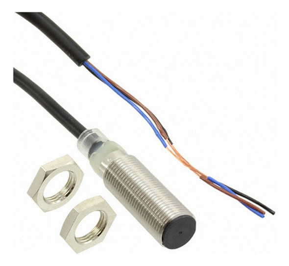Sensor Indutivo M12 Pnp Na 4mm E2b-m12ks04-wp-b1 2m Omron 0