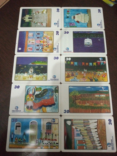 Cartões Telefonicos Série Arte Popular 0