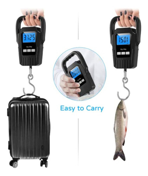Skeap - Báscula De Pesca Digital Para Colgar, 1